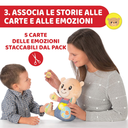Teddy orso delle emozioni - Capriccio Baby