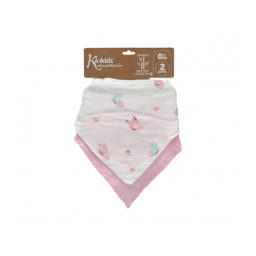 Set 2 Bavaglini Bandana Bambù e Cotone - Capriccio Baby