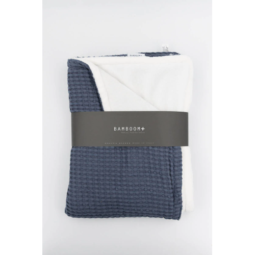 Coperta Lettino Goffrato, in bambù organico + spugna peluche - Capriccio Baby
