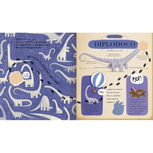 Picture Books - Rosicchio E I Dinosauri - N.E. 2020 - Capriccio Baby