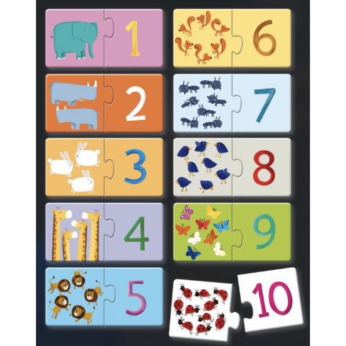Puzzle 2 - I Numeri - N.E. 2022 - Capriccio Baby