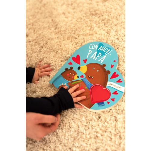 Shaped Borad Books - Cuore - Con Amore, Papà - Capriccio Baby