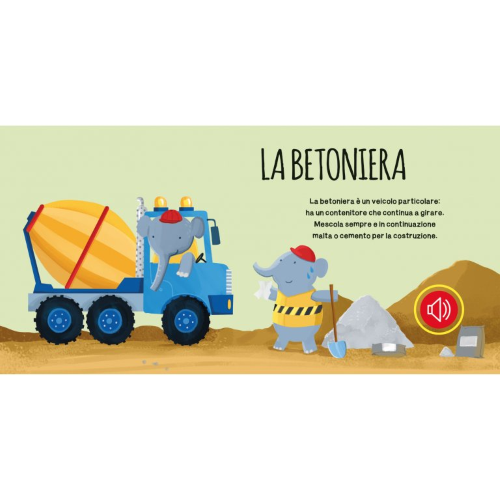 Alternative view of Sound Books - I Veicoli Del Cantiere - N.E. 2023