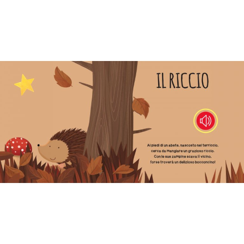 Sound Books - Il Bosco - N.E. 2023 - Capriccio Baby