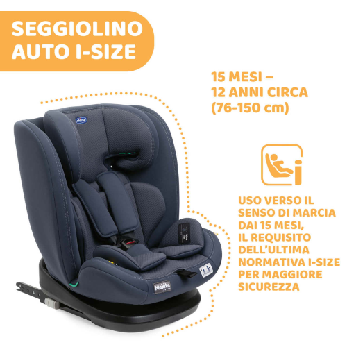 SEGGIOLINO AUTO MOKITA (76-150 CM) - Capriccio Baby