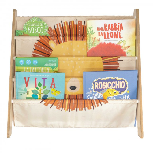Libreria Montessoriana da pavimento - Leone Chompy - Capriccio Baby