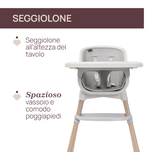 Zest Plus Seggiolone - Capriccio Baby
