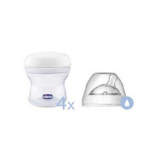 Contenitori latte materno Natural Feeling (4 pz) - Capriccio Baby