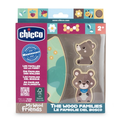 Gioco Famiglie Legno Assortimento - Capriccio Baby