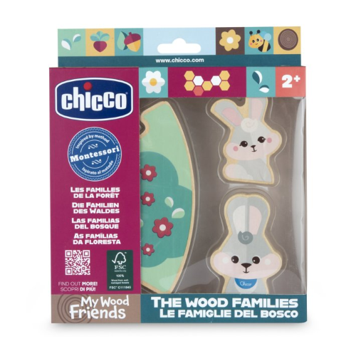 Gioco Famiglie Legno Assortimento - Capriccio Baby