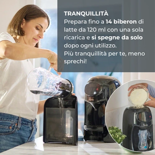 Lattespresso Preparatore istantaneo di biberon - Capriccio Baby