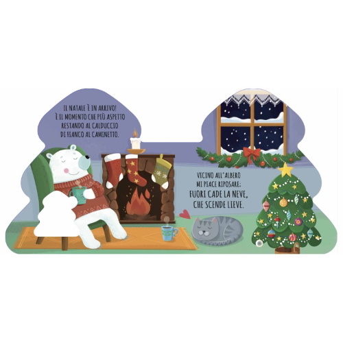 Libro sagomato. Natale, che gioia! - Capriccio Baby