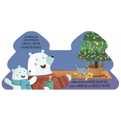 Libro sagomato. Natale, che gioia! - Capriccio Baby