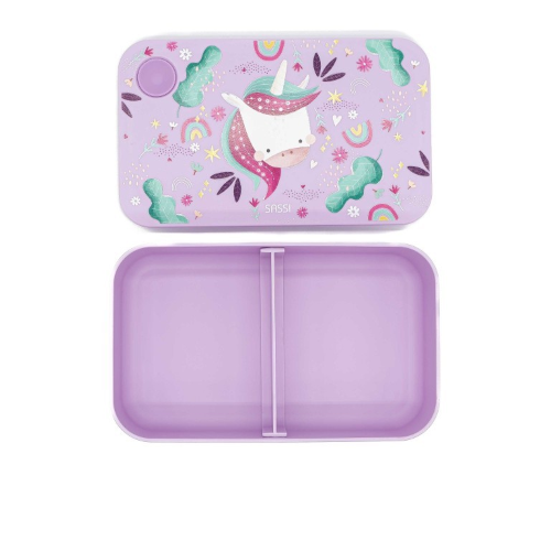 Alternative view of Lunch box in pet alimentare - Unicorno Sparkly