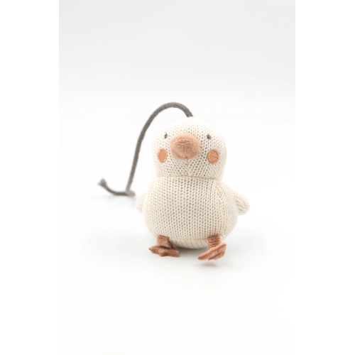 Giostrina in legno con Giochini a maglia di bambù - Capriccio Baby