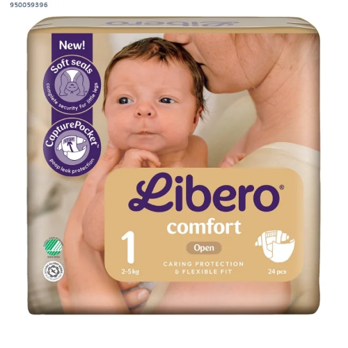 LIBERO COMFORT 1 Pannolini (24 pz)