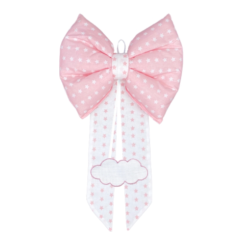 Fiocco Nascita Imbottito Stelline