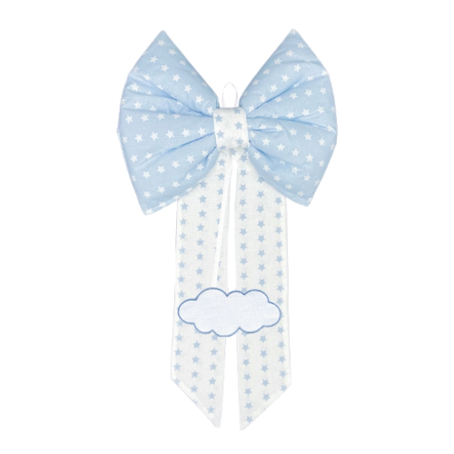 Fiocco Nascita Imbottito Stelline