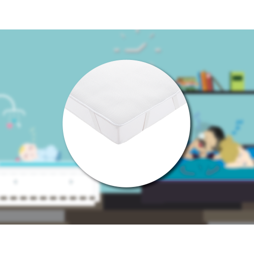 PLUS materasso + coprimaterasso per lettino 60 x 125